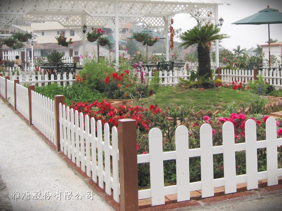 歐式圍籬設計-苗栗渡假山莊鋁合金圍籬
