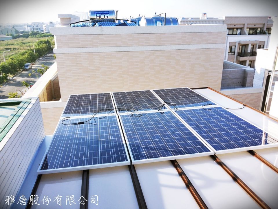 環保太陽能板｜太陽能板屋頂防水